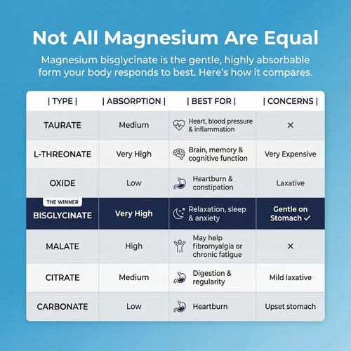 Magnesium Bisglycinate Gummies – 400mg (Sleep & Calm Support)